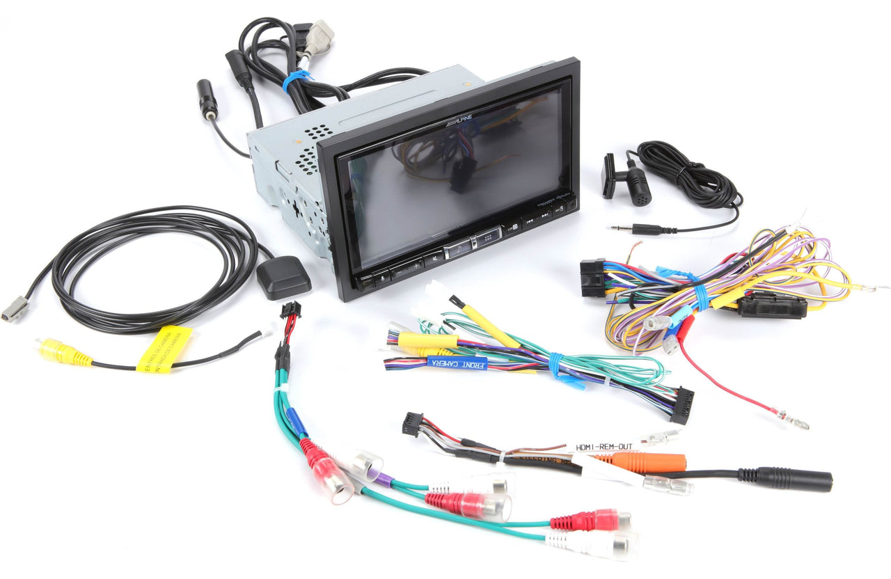Alpine ILX-507 7" Digital Multimedia Receiver and HCE-RCAM-WRA Backup Camera