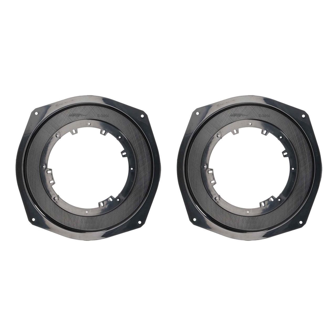 Metra 82-3014 Speaker Adapters Compatible Fits for Corvette 2005-2013 - 6 to 6.75 Inch Front D