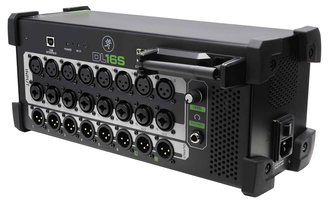 Mackie DL16S 16-Channel Wireless Digital Live Sound Mixer With Built-In Wi-Fi For Multi-Platform Control