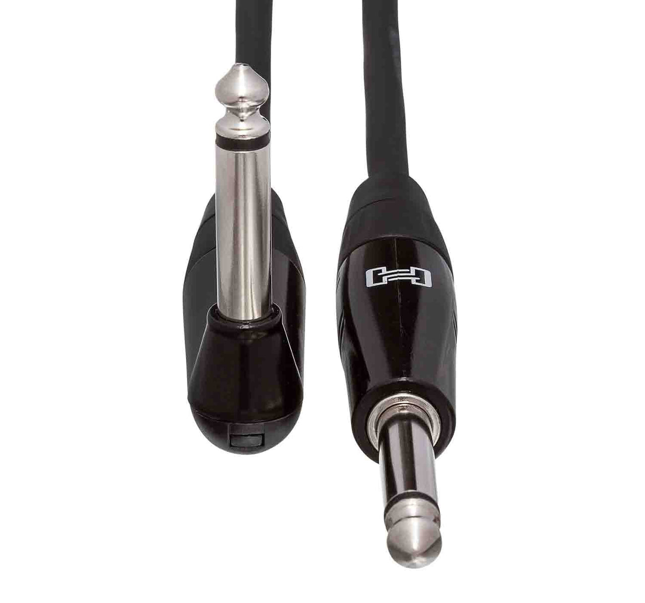 Hosa HGTR-015R, Straight to Right Angle Pro Guitar Cable - 15 Feet