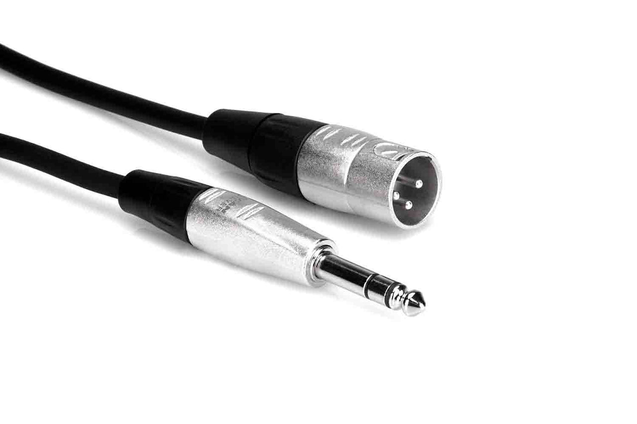 Hosa HSX-005 Pro Balanced Interconnect Cable REAN 1/4 in TRS to XLR3M – 5 Feet