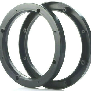 2 6.5" - 6.75" Car Stereo Audio Speaker Spacer Mounts 1/2" Depth Ring Adapter