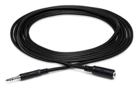 Thumbnail for Hosa MHE-125 Headphone Extension Cable 3.5 mm TRS to 3.5 mm TRS - 25 Feet