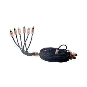 Diamond Audio HX610 10Ft Six Channel RCA Cable