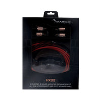 Thumbnail for Diamond Audio HX82 2-Channel 8 Gauge Amplifier Installation Kit W/ RCA Interconnect and 20 ft Speaker Cable