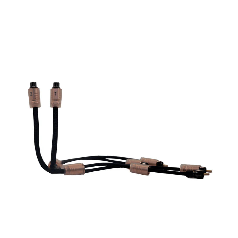 One Pair Diamond Audio HXY2M One Female to Two Male