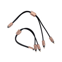 Thumbnail for One Pair Diamond Audio HXY2M One Female to Two Male