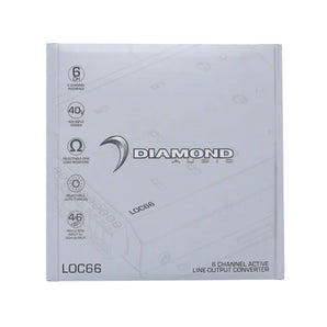 Diamond Audio LOC66 LOC Series 6-Channel Line-Output Converter (6 IN/6 OUT)