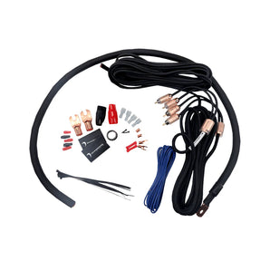 Diamond Audio HX02 2-Channel 0 Gauge Amplifier Installation Kit W/ RCA Interconnect and 20 ft Speaker Cable