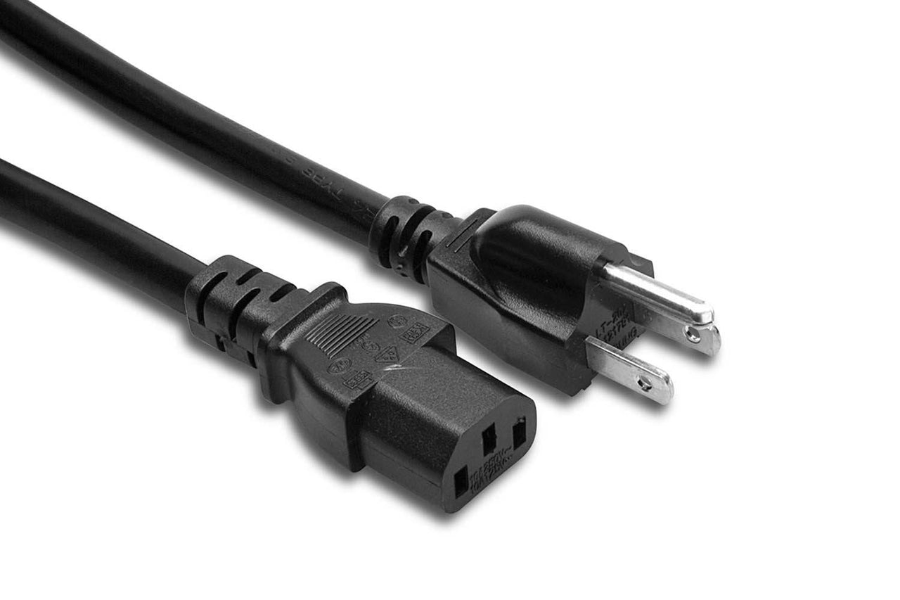 Hosa Technologies PWC-425 Power Cord Cable 25 Feet