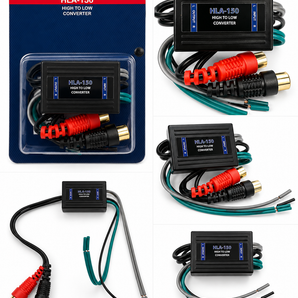 Absolute HLA-150 2-Channel High-to-Low Line Output Converter RCA Outputs