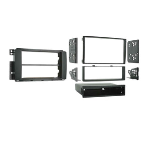 Metra 99-8715 Single/Double-DIN Car Stereo Dash Kit - Compatible Fits for Smart Fortwo 2008-2010