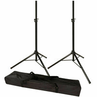 Thumbnail for 2 MR DJ SS300B Speaker Stand with Road Carrying Bag