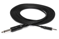 Thumbnail for Hosa CMP-305 Mono Interconnect Cable 3.5 mm TS to 1/4 in TS – 5 Feet