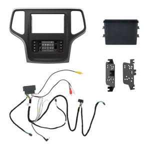 Metra 99-6536S Silver Trim TurboTouch Kit - Compatible Fits for Jeep Grand Cherokee 2014-2021