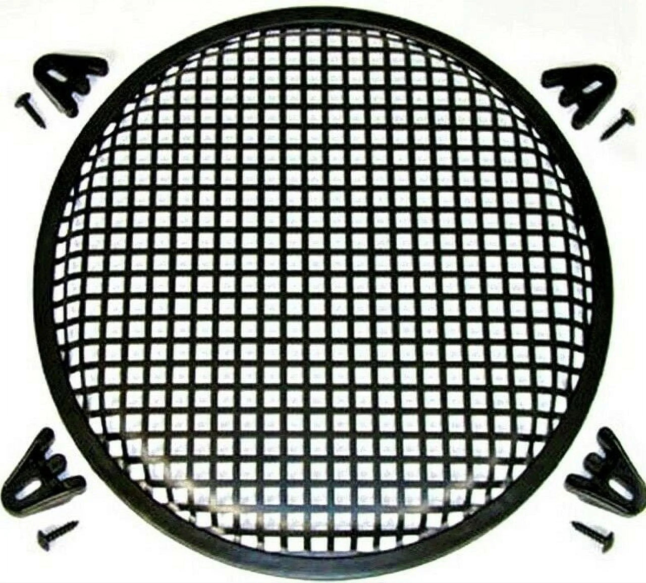 10" INCH UNIVERSAL SPEAKER SUBWOOFER GRILL MESH COVER W/ CLIPS SCREWS GUARD