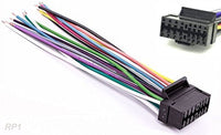 Thumbnail for 16-PIN RADIO WIRE HARNESS CAR AUDIO STEREO POWER PLUG, BACK CLIP .for. SONY, SONY XPLOD, SONY ES. GETWIREDUSA RP1