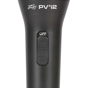 Peavey PV®i 2 Microphone - XLR cable Dynamic Vocal Microphone with XLR Cable - Black