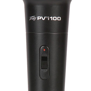 Peavey PV®i 100 Microphone - XLR w/ clam shell Dynamic Cardioid Microphone with XLR Cable