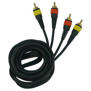 Peavey PV® Dual Cable 3M-2) RCA M to 2) RCA M