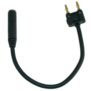 Peavey PV® Adaptor-1' Dual Banana to 1/4"FM -16Ga