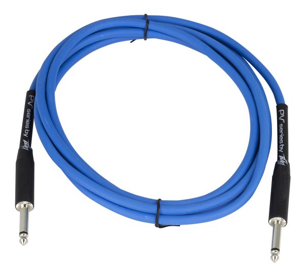 Peavey PV 10' Blue Instrument Cable