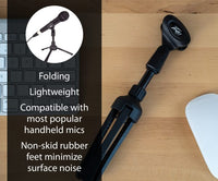 Thumbnail for Peavey Microphone Desktop Tripod Stand 03028280