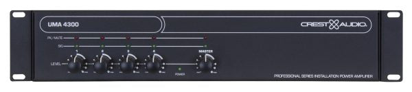 Peavey UMA™-4300 Mixer Amplifier 4 Channel 300 Watts Mixer Amplifier
