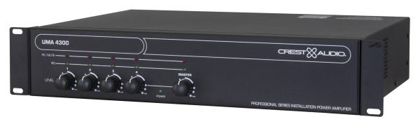 Peavey UMA™-4300 Mixer Amplifier 4 Channel 300 Watts Mixer Amplifier