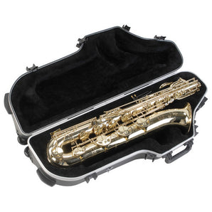 SKB 1SKB-455W Contoured Pro Baritone Sax Case with Wheels