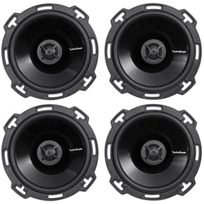 2 Rockford Fosgate P16 Punch 6.0" 2-Way Full-Range Speaker Pair