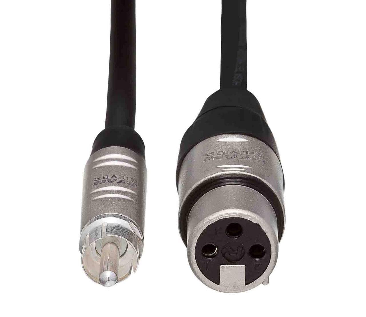 Hosa HXR-003, XLR3F to RCA Unbalanced Interconnect Cable - 3 Feet