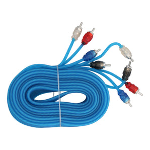 Raptor R2R174 RCA 4-Channel R2 Audio Cable - Bulk Series 17 Feet