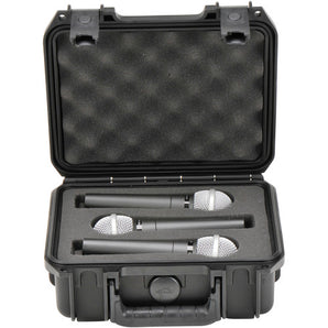 SKB 3i-0907-MC3 iSeries 0907-4 Three Mic Case