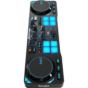 Hercules DJCONTROL-COMPACT DJControl Compact - DJ Software Controller