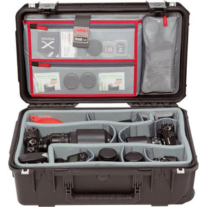 SKB 3i-2011-7DL iSeries 2011-7 Case with Think Tank Photo Dividers & Lid Organizer (Black)