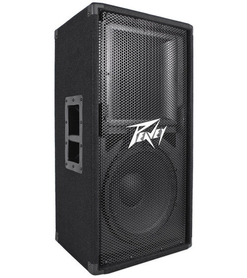 2 Peavey PV112 12" Two Way 1600 Watt Pro Audio DJ Live Sound Speakers + Cables