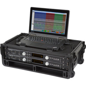 SKB 1SKB-ISF2U Injection Molded 2U Studio Flyer Rack Case