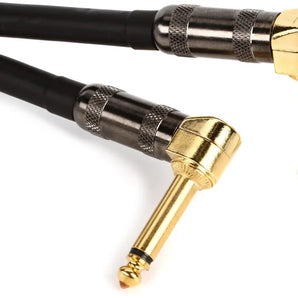 Mogami PLATINUM GUITAR-1.5RR Right Angle to Angle Pedal Cable - 1.5 foot