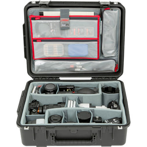 SKB 3i-2015-7DL iSeries 2015-7 Case with Think Tank Photo Dividers & Lid Organizer (Black)