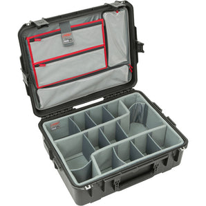 SKB 3i-2217-8DL iSeries 2217-8 Case with Think Tank Photo Dividers & Lid Organizer (Black)