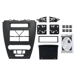 Metra 99-5821B Single/Double-DIN Car Stereo Black Dash Kit - Compatible Fits for Ford Fusion / Mercury Milan 2010-2012