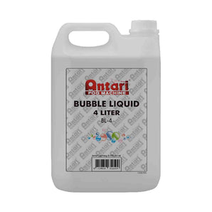 Antari BL-4 Bottle of Bubble Fluid - 4 Liter