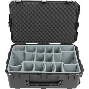 SKB 3i-2918-10DT iSeries Waterproof Case with Think Tank-Designed Photo Dividers & Lid Foam (Black)