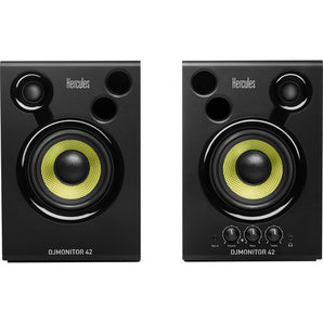 Hercules DJMONITOR-42 DJMonitor 42 - 4" Active Multimedia Speakers (Pair)
