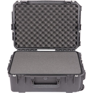 SKB 3i-2215-8B-C iSeries Waterproof Utility Case with Wheels and Cubed Foam (Black)