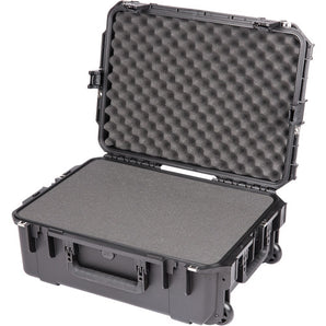 SKB 3i-2215-8B-C iSeries Waterproof Utility Case with Wheels and Cubed Foam (Black)