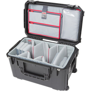 SKB 3i-2213-12DL iSeries Case with Think Tank Video Dividers & Lid Organizer (Black)