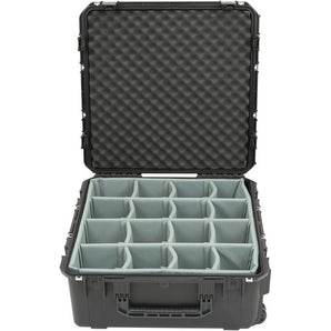 SKB 3i-2424-10DT Wheeled Case with Think Tank Designed Dividers (Black)