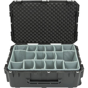 SKB 3i-3019-12DT iSeries Waterproof Utility Case with Think Tank Dividers (Black)